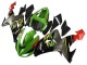2006-2007 Kawasaki ZX10R Motorcycle Fairings - Green Grey Red Black Yellow UK