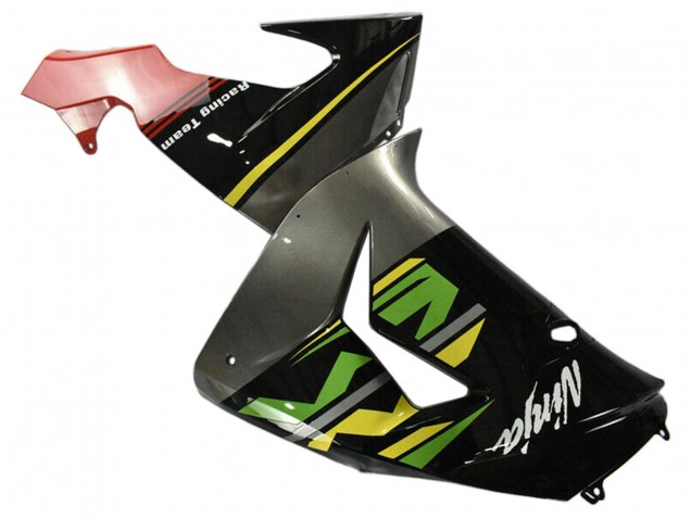 2006-2007 Kawasaki ZX10R Motorcycle Fairings - Green Grey Red Black Yellow UK