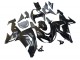 2006-2007 Kawasaki ZX10R Motorcycle Fairings - Glossy Black UK
