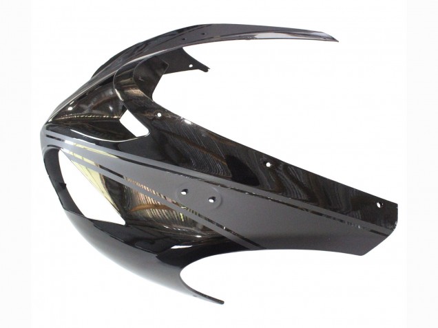 2006-2007 Kawasaki ZX10R Motorcycle Fairings - Matte Black Glossy Black UK