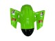 2006-2007 Kawasaki ZX10R Motorcycle Fairings - Green Black Elf Touch4 3M UK