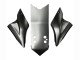 2006-2007 Kawasaki ZX10R Motorcycle Fairings - Matte Grey UK