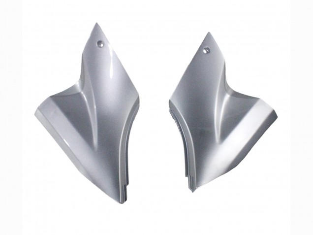 2006-2007 Kawasaki ZX10R Motorcycle Fairings - Silver Black Ninja UK