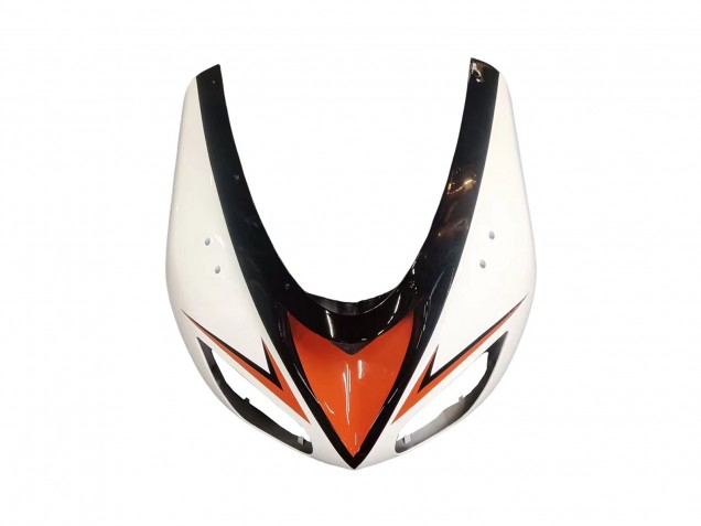 2006-2007 Kawasaki ZX10R Motorcycle Fairings - White Orange Black UK