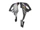 2008-2010 Kawasaki ZX10R Motorcycle Fairings - Glossy Black White Green Monster Elf UK