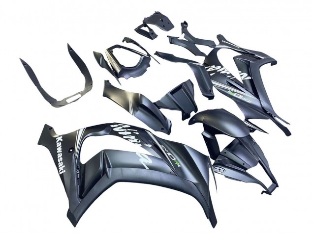 2011-2015 Kawasaki ZX10R Motorcycle Fairings - Matte Grey White Green UK