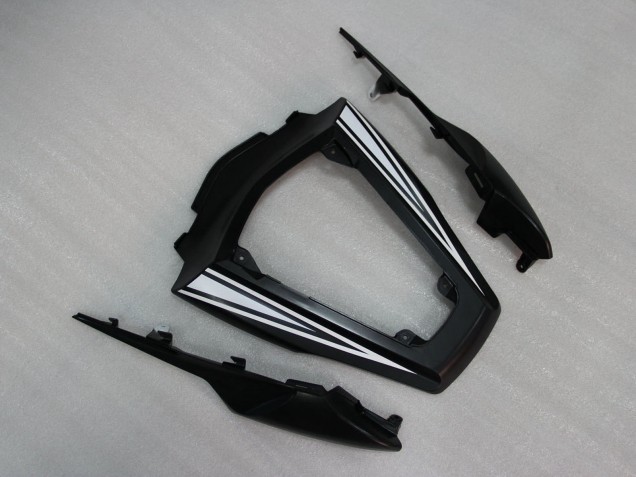 2011-2015 Kawasaki ZX10R Motorcycle Fairings - Glossy Black White Elf Snow Decal UK