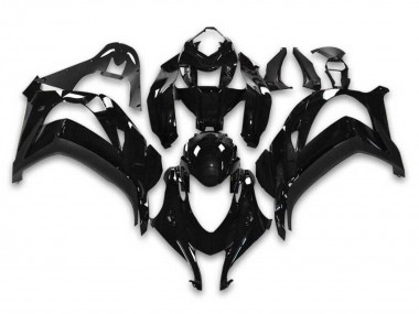 Best 2016-2020 Kawasaki ZX10R Motorcycle Fairings - Glossy Black Ninja UK