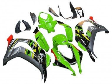 Best 2016-2020 Kawasaki ZX10R Motorcycle Fairings - Green Red Grey UK