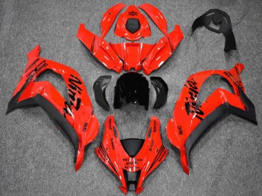 Best 2016-2020 Kawasaki ZX10R Motorcycle Fairings - Red Black UK