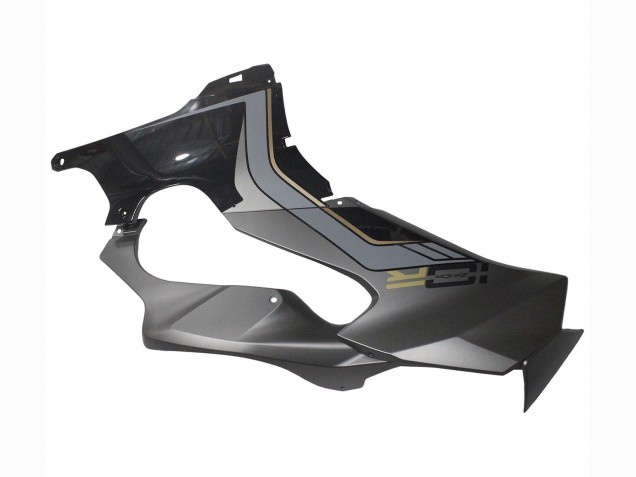 2021-2025 Kawasaki ZX10R Motorcycle Fairings - Black Grey Gold UK