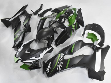 Best 2021-2025 Kawasaki ZX10R Motorcycle Fairings - Matte Black Green White UK