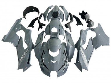 Best 2021-2025 Kawasaki ZX10R Motorcycle Fairings - Grey UK