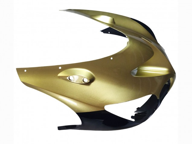 2006-2011 Kawasaki ZX14R ZZR1400 Motorcycle Fairings - Gold Black UK