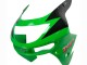 1998-1999 Kawasaki ZX6R Motorcycle Fairings - Green White Glossy Black UK