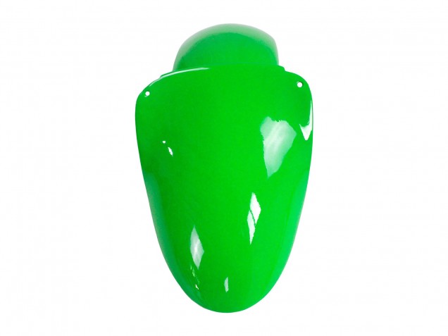 1998-1999 Kawasaki ZX6R Motorcycle Fairings - Green White Glossy Black UK