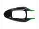 1998-1999 Kawasaki ZX6R Motorcycle Fairings - Green White Glossy Black UK