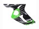 2003-2004 Kawasaki ZX6R Motorcycle Fairings - Green White Black UK