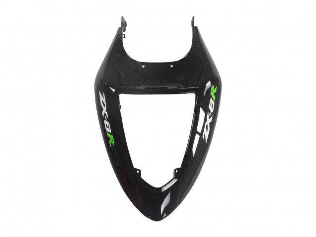2005-2006 Kawasaki ZX6R Motorcycle Fairings - Green Black Ninja UK