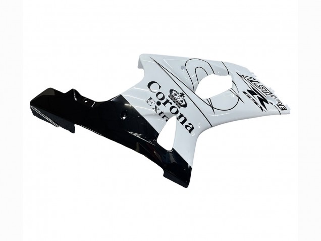 2000-2002 Suzuki GSXR1000 Motorcycle Fairings - White Black Motul Corona UK