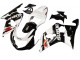 2000-2002 Suzuki GSXR1000 Motorcycle Fairings - White Glossy Black Red UK