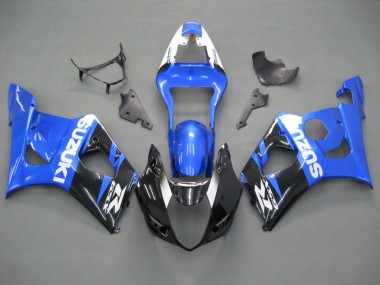 Best 2003-2004 Suzuki GSXR 1000 Motorcycle Fairings - Blue White Black UK