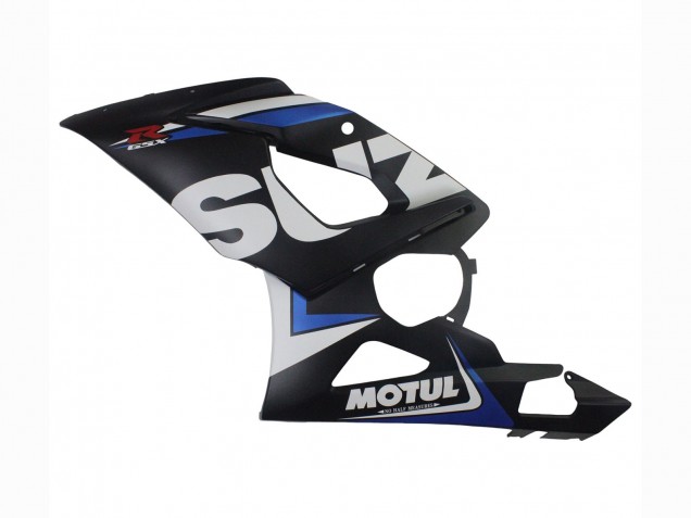 2005-2006 Suzuki GSXR 1000 Motorcycle Fairings - Black Blue White Motul UK