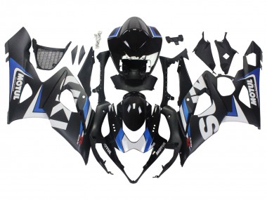 Best 2005-2006 Suzuki GSXR 1000 Motorcycle Fairings - Black Blue White Motul UK