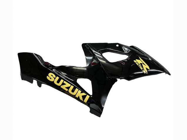 2005-2006 Suzuki GSXR 1000 Motorcycle Fairings - Glossy Black Gold Decal UK