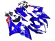 2005-2006 Suzuki GSXR 1000 Motorcycle Fairings - Blue Yellow White Red Motul UK