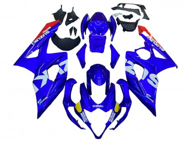 Best 2005-2006 Suzuki GSXR 1000 Motorcycle Fairings - Blue Yellow White Red Motul UK