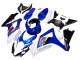2007-2008 Suzuki GSXR 1000 Motorcycle Fairings - White Blue Black Red UK