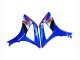 2007-2008 Suzuki GSXR 1000 Motorcycle Fairings - White Blue Black Red UK