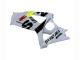 2007-2008 Suzuki GSXR 1000 Motorcycle Fairings - Light Grey Green Black UK