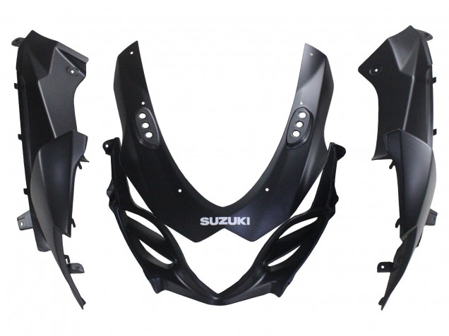 2007-2008 Suzuki GSXR 1000 Motorcycle Fairings - Matte Black Red Decal UK