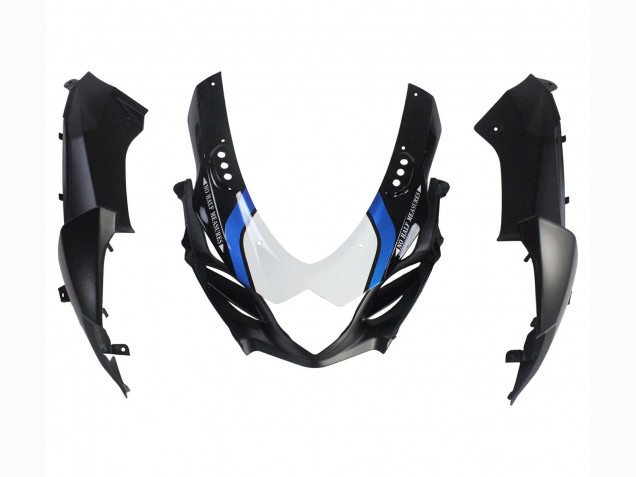 2009-2016 Suzuki GSXR 1000 Motorcycle Fairings - Matte Black White Blue UK