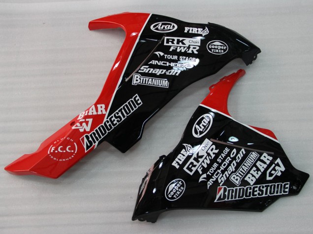 2009-2016 Suzuki GSXR 1000 Motorcycle Fairings - Red Black White 13 UK