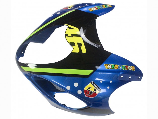 1996-2007 Suzuki GSXR 1300 Hayabusa Motorcycle Fairings - Blue Green Shark 46 UK