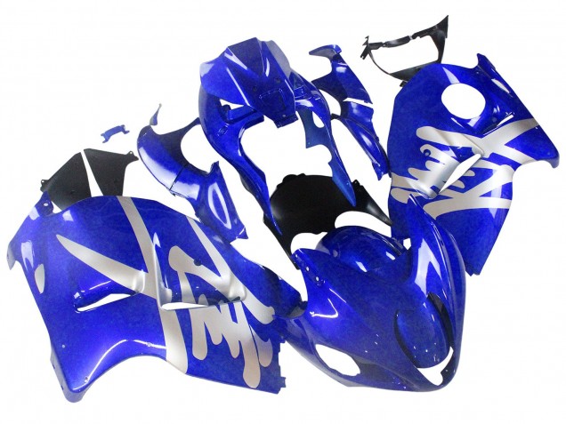 1996-2007 Suzuki GSXR 1300 Hayabusa Motorcycle Fairings - Glossy Blue UK