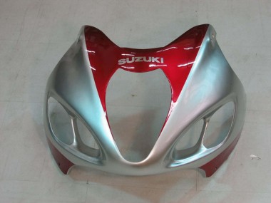 Best 1996-2007 Suzuki GSXR 1300 Hayabusa Motorcycle Fairings - Silver Red Hayabusa UK