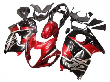Best 1996-2007 Suzuki GSXR 1300 Hayabusa Motorcycle Fairings - Red Glossy Black Hayabusa UK