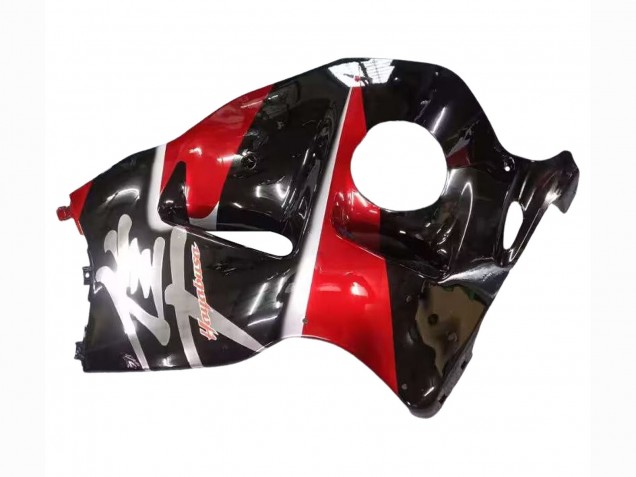 1996-2007 Suzuki GSXR 1300 Hayabusa Motorcycle Fairings - Red Glossy Black Hayabusa UK
