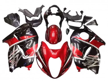 Best 1996-2007 Suzuki GSXR 1300 Hayabusa Motorcycle Fairings - Red Glossy Black Hayabusa UK