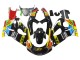 1996-2000 Suzuki GSXR 600 / GSXR 750 Motorcycle Fairings - Black Multicolor 27 UK
