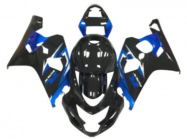 Best 2004-2005 Suzuki GSXR 600 / GSXR 750 Motorcycle Fairings - Glossy Black Blue UK