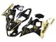 2004-2005 Suzuki GSXR 600 / GSXR 750 Motorcycle Fairings - Glossy Black Gold Corona UK