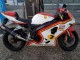 2004-2005 Suzuki GSXR 600 / GSXR 750 Motorcycle Fairings - White Red Yellow Michelin Texaon Heron 7 UK