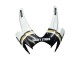 2006-2007 Suzuki GSXR 600 / GSXR 750 Motorcycle Fairings - White Black Lucky Strike Motul UK