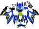 2008-2010 Suzuki GSXR 600 / GSXR 750 Motorcycle Fairings - Blue Fluorescent Green Shark UK