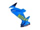 2011-2024 Suzuki GSXR 600 / GSXR 750 Motorcycle Fairings - Blue Gold Red Black Rizla UK